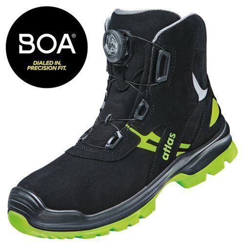  knöchelhoher Sicherheitsschuh Flash Atlas Sicherheitsstiefel FLASH 8255 XP BOA ESD - S3 - W10 - Gr.36 12366004