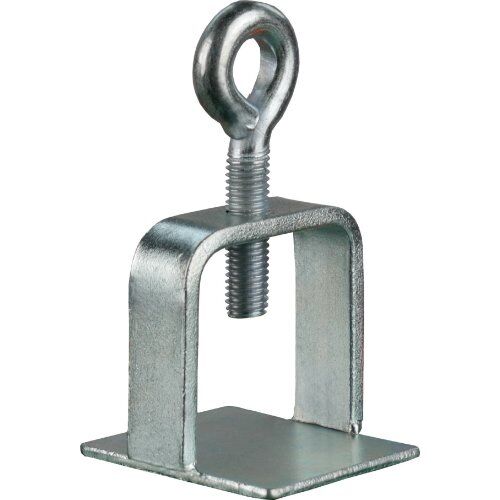  Schaftrohr und Schilderklemme Schake Schilderklemme, verzinkt, ohne Ösen / Haken, für 40 x 40 mm / Ø 42 mm Schaftrohr 12450075