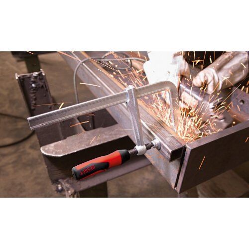  2-Komponenten-Kunststoff-Griffe BESSEY 2-Komponenten-Kunststoffgriff inkl. wechselbarer Druckplatte (TG / GZ / GMZ, Ausladung 80 mm) 12368295
