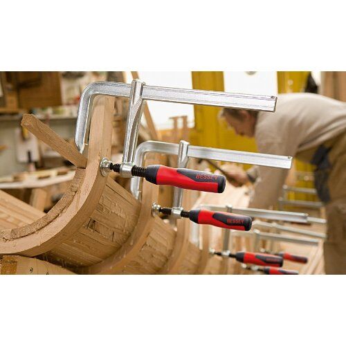  2-Komponenten-Kunststoff-Griffe BESSEY 2-Komponenten-Kunststoffgriff inkl. wechselbarer Druckplatte (TG / GZ / GMZ, Ausladung 80 mm) 12368295