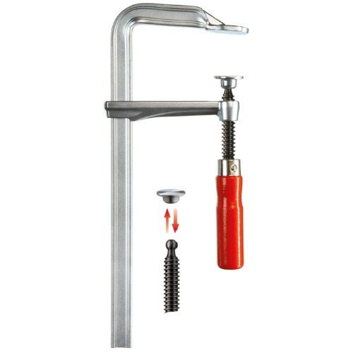  Ganzstahl-Schraubzwinge mit Holzgriff GZ BESSEY Ganzstahl-Schraubzwinge GZ 120/60 12367862