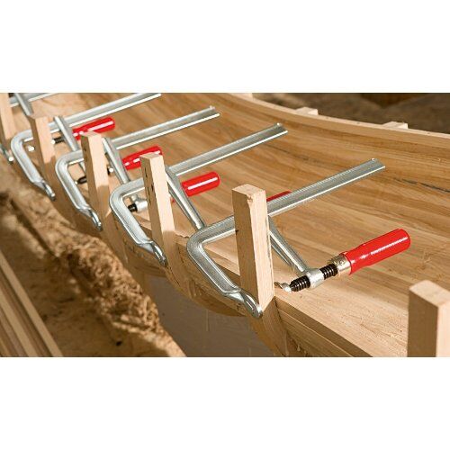  Ganzstahl-Schraubzwinge mit Holzgriff GZ BESSEY Ganzstahl-Schraubzwinge GZ 120/60 12367862