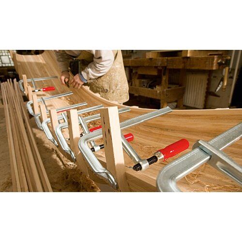  Ganzstahl-Schraubzwinge mit Holzgriff GZ BESSEY Ganzstahl-Schraubzwinge GZ 120/60 12367862