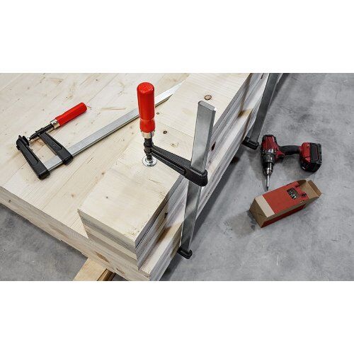  Temperguss-Schraubknecht mit Holzgriff TGKR BESSEY Temperguss-Schraubknecht TGKR 1500/120 12367803