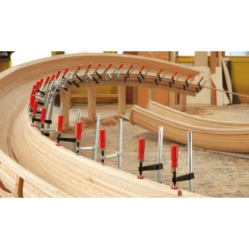 Temperguss-Schraubzwinge mit Holzgriff TG BESSEY Temperguss-Schraubzwinge TG 100/50 12367653