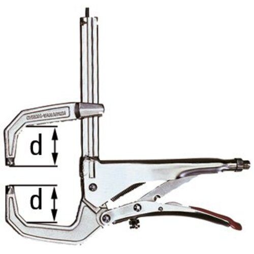  C-Gripzange GRZC BESSEY C-Gripzange GRZC 110/80 12368035