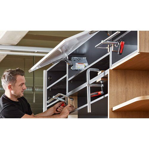  Ganzstahl-Schraubzwinge mit Klappgriff GZ-KG BESSEY Ganzstahl-Schraubzwinge GZ-KG 250/120 12367889
