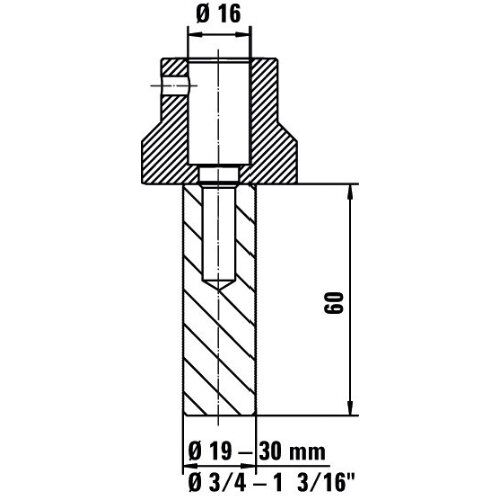  Werkbank-Adapter TW16AW BESSEY Werkbank-Adapter TW16AW25 12368280
