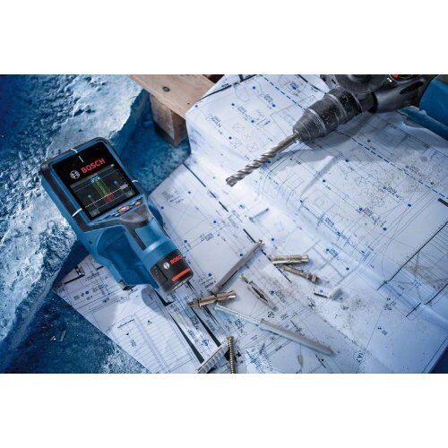  Ortungsgeräte Bosch Ortungsgerät Wallscanner D-tect 200 C mit 1x Akku GBA 12V 2.0Ah 12369333