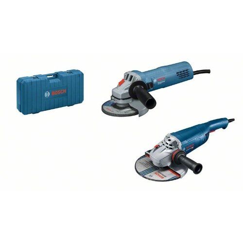  2-tlg. Set Bosch Combo Kit: 2-tlg. Winkelschleifer-Set: GWS 22-230 J + GWS 880 in Handwerkerkoffer 12368869