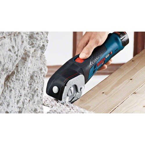  12V System Bosch Akku-Universalschere GUS 12V-300, mit 2 x 2.0 Ah Li-Ion Akku, L-BOXX 12369397