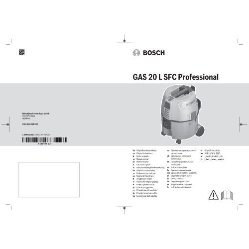 Absaugsysteme Nass-/Trockensauger Bosch Nass-/Trockensauger GAS 20 L SFC 12368871