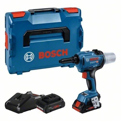  Akku-Geräte Akku-Nietpistole Bosch Akku-Nietpistole GRG 18V-16 C: 2 Akkus ProCORE18V 4,0Ah, L-BOXX 12368850