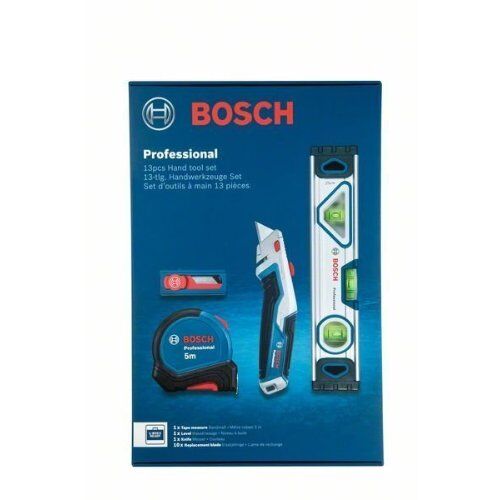  Neuheiten Maßband Bosch Combo Kit: Hand Tool Mixed, vielseitiges Werkzeug-Set, 13-tlg. 12368875