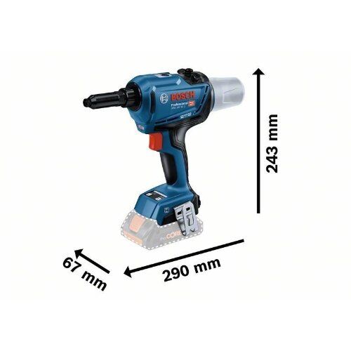  Akku-Geräte Akku-Nietpistole Bosch Akku-Nietpistole GRG 18V-16 C: 2 Akkus ProCORE18V 4,0Ah, L-BOXX 12368850