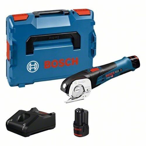  12V System Bosch Akku-Universalschere GUS 12V-300, mit 2 x 2.0 Ah Li-Ion Akku, L-BOXX 12369397