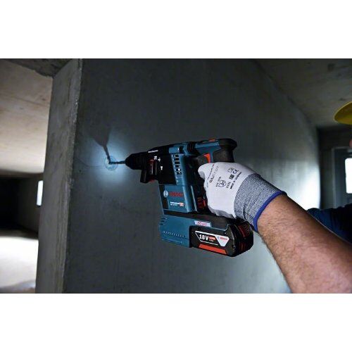  18V System Bosch Akku-Bohrhammer mit SDS-plus GBH 18V-26 F, mit 2 x 5.0 Ah Li-Ion Akku, L-BOXX 12369422