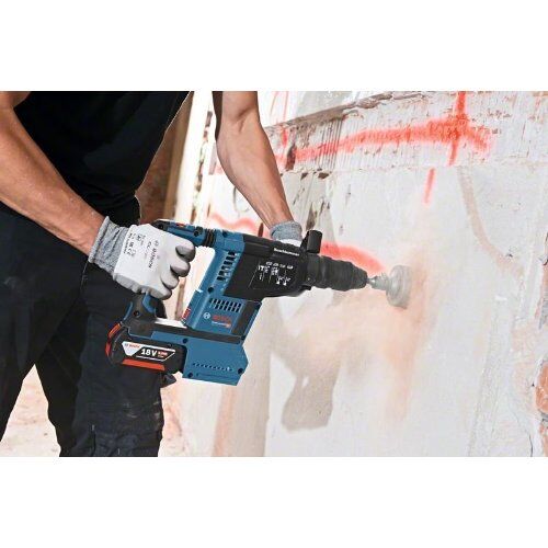  18V System Bosch Akku-Bohrhammer mit SDS-plus GBH 18V-26 F, mit 2 x 5.0 Ah Li-Ion Akku, L-BOXX 12369422