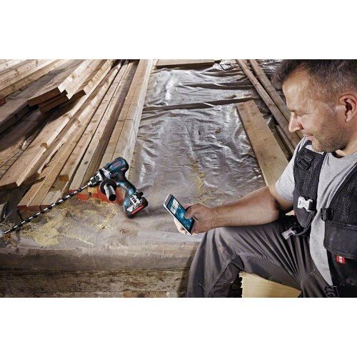  18V System Bosch Akku-Bohrschrauber GSR 18V-110 C, Solo Version mit Zusatzhandgriff 12369462