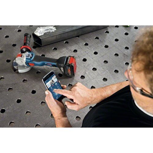  18V System Bosch Akku-Winkelschleifer GWX 18V-10 SC, 2 Akku ProCORE18V, Schnellladege. GAL 1880CV 12368900