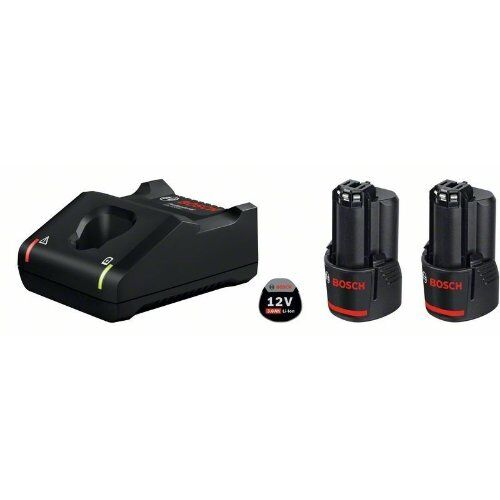  12V System Bosch Akku Starter-Set: 2 x GBA 12 Volt, 3.0 Ah und GAL 12V-40 12369373