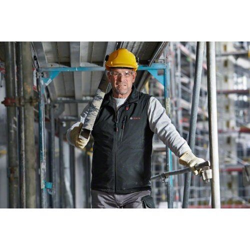  12V System Bosch Beheizbare Kleidung GHV 12+18V XA: Akkuadapter, Ladegerät, 1x Akku, Gr. XL 12369245