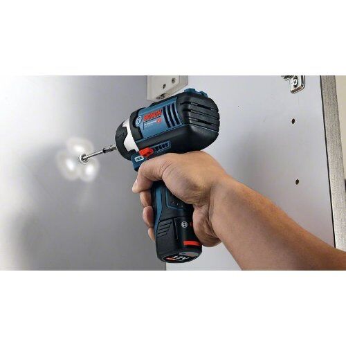  Akku-Drehschlagschrauber Bosch Akku-Drehschlagschrauber GDR 12V-105, mit 2 x 2.0 Ah Li-Ion Akku, L-BOXX 12369296