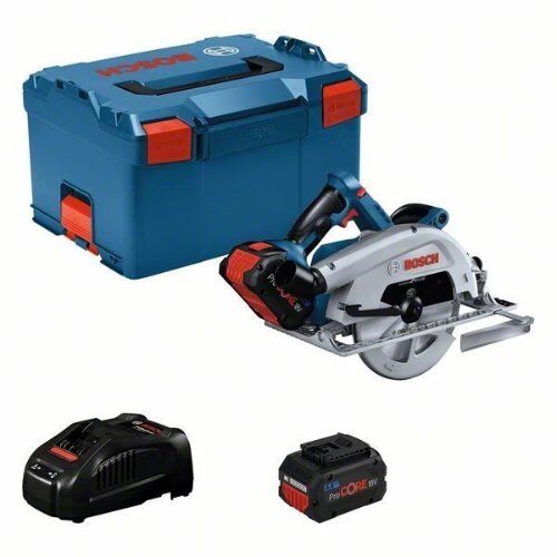  Akku-Geräte 18V System Bosch Akku-Kreissäge BITURBO GKS 18V-68 C: 2x Akku, Schnellladegerät, L-BOXX 12369172