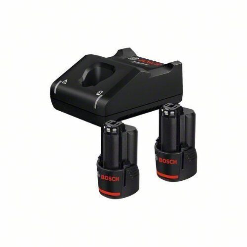 Akku-Geräte 12V System Bosch Akku Starter-Set: 2 x GBA 12 Volt, 2.0 Ah und GAL 12V-40 12369378