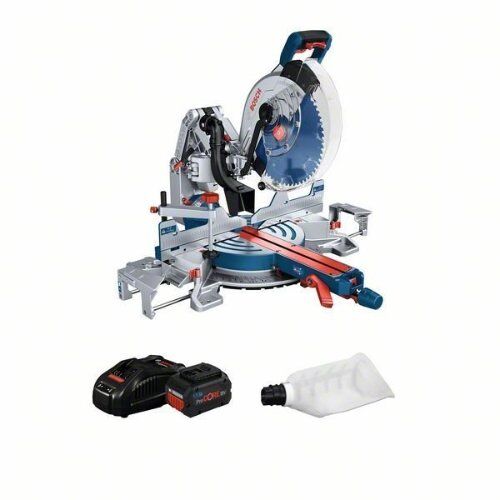  Akku-Geräte 18V System Bosch Akku-Kapp- und Gehrungssäge BITURBO GCM18V-305 GDC: 2x Akku 5.5Ah, Schnellladeg. 12368832