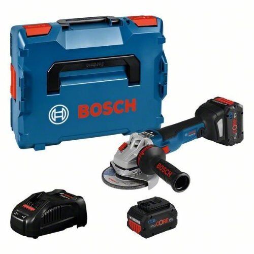  18V System Bosch Akku-Winkelschleifer GWS 18V-10 SC, 2 x ProCORE18V 8.0 Ah Akku 12368933