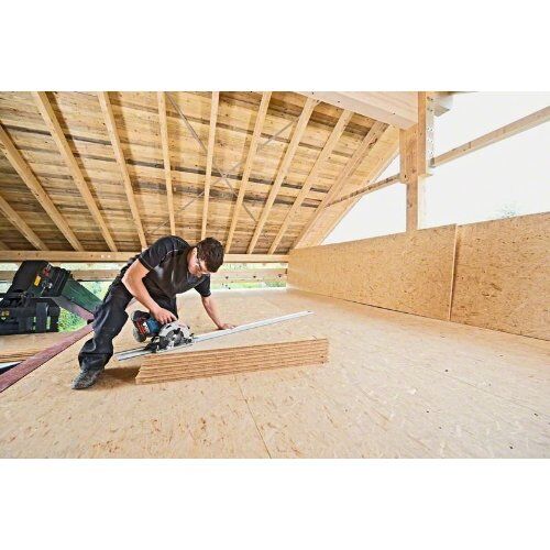  Akku-Geräte 18V System Bosch Akku-Kreissäge GKS 18V-57 G + FSN 1400 12369179