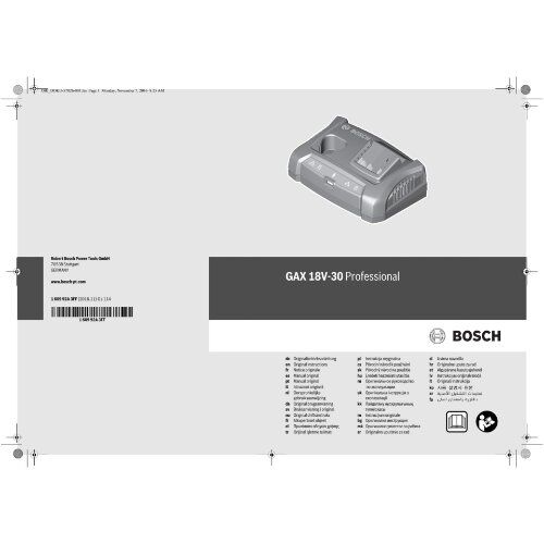  Akku-Geräte 18V System Bosch Ladegerät GAX 18 V-30 12369364
