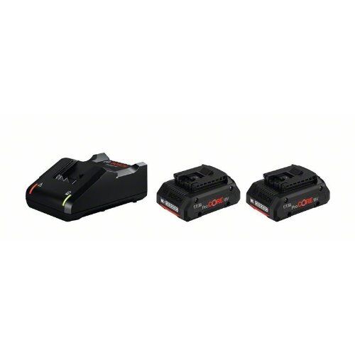  Akku-Geräte 18V System Bosch Akku Starter-Set: 2 x ProCORE 18 Volt, 4.0 Ah und GAL 18V-40 12369383