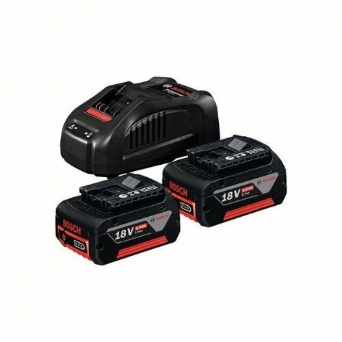  Akku-Geräte 18V System Bosch Akku Starter-Set: 2 x GBA 18 Volt, 5.0 Ah und GAL 1880 CV 12369367