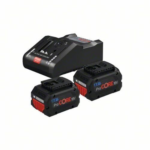  Akku-Geräte 18V System Bosch Akku Starter-Set, 2 Akku ProCORE 18 Volt 8.0 Ah, Schnellladegerät GAL 18V-160 C 12369385