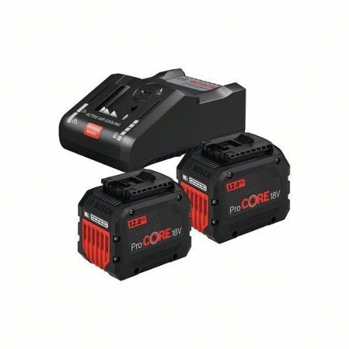  Akku-Geräte 18V System Bosch Starter-Set 2 x ProCORE18V 12.0Ah + GAL 18V-160 C + GCY 42 12369390