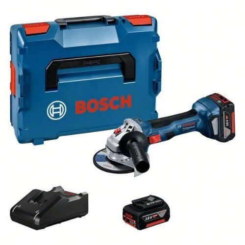  Akku-Geräte 18V System Bosch Akku-Winkelschleifer GWS 18V-7 mit 2 x Akku GBA 18V 4.0Ah in L-BOXX 12368965