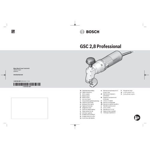  Winkelschleifer & Metallbearbeitung Scheren Bosch Schere GSC 2,8 12369006