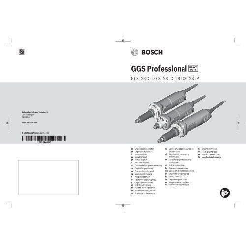  Geradschleifer Bosch Geradschleifer GGS 8 CE mit 750 Watt Motor 12369012