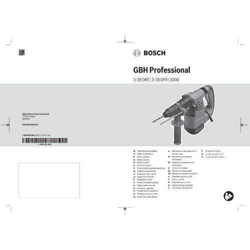  Bohr- & Schlaghämmer Bohrhämmer mit SDS plus Bosch Bohrhammer mit SDS-plus GBH 3-28 DFR, Handwerkerkoffer 12369518