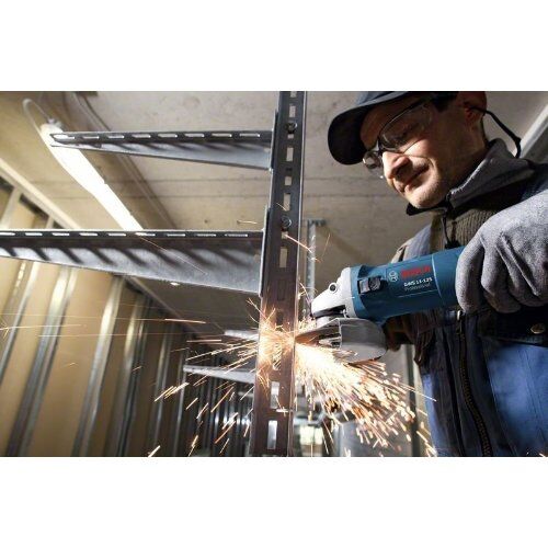  Kleine Winkelschleifer Bosch Winkelschleifer GWS 11-125, 240 V, Zusatzhandgriff + Handwerkerkoffer 12368952