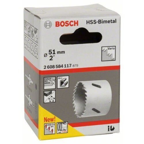  BiM-Lochsägen M42 mit 8 % Cobalt für Standardadapter Bosch Lochsäge HSS-Bimetall für Standardadapter, für Dreh- und Schlagbohrer 12373736
