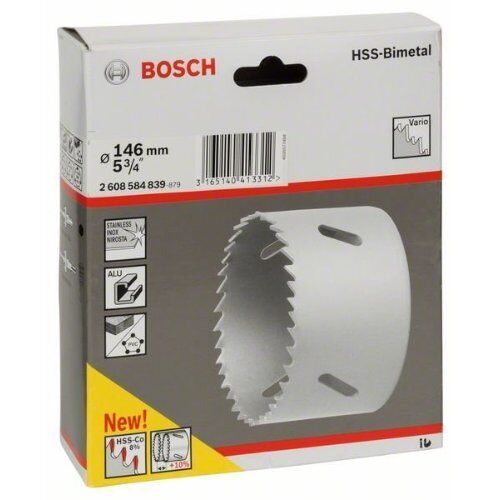  BiM-Lochsägen M42 mit 8 % Cobalt für Standardadapter Bosch Lochsäge HSS-Bimetall für Standardadapter, für Dreh- und Schlagbohrer 12373730