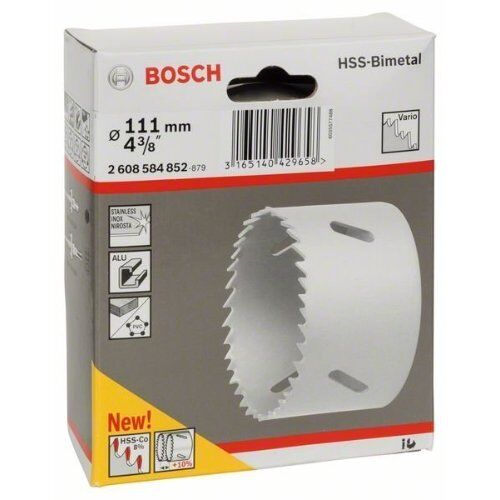  BiM-Lochsägen M42 mit 8 % Cobalt für Standardadapter Bosch Lochsäge HSS-Bimetall für Standardadapter, für Dreh- und Schlagbohrer 12373752