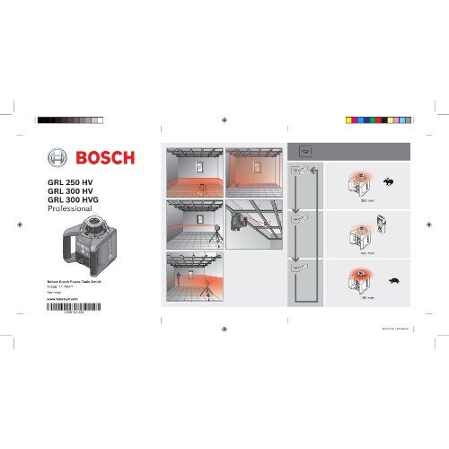  Messtechnik Rotationslaser Bosch Rotationslaser GRL 300 HVG 12369555