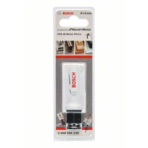 BiM Progressor Lochsägen Bosch 14 mm Progressor for Wood&Metal, für Dreh- und Schlagbohrer 12373648