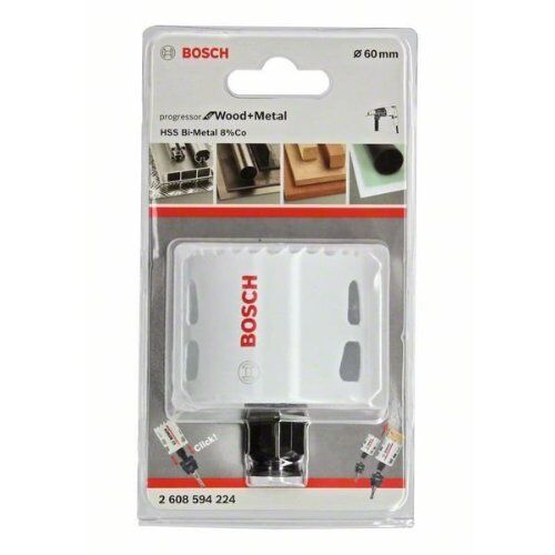  BiM Progressor Lochsägen Bosch 60 mm Progressor for Wood&Metal, für Dreh- und Schlagbohrer 12373661