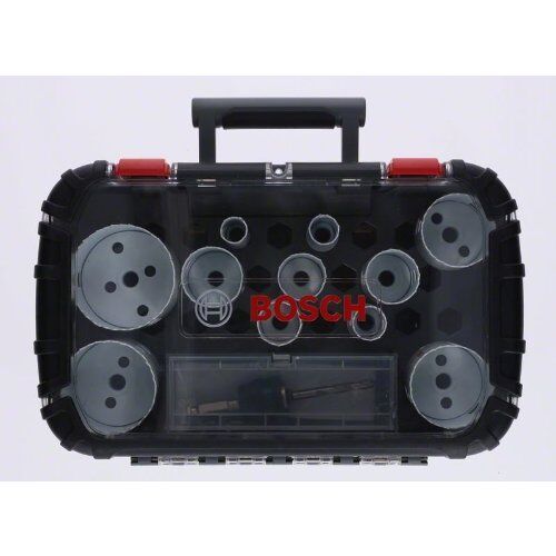  Sägeblatt- und Lochsägen-Sets BiM Progressor Lochsägen-Sets Bosch 14-tlg. Universal-Set Progressor for Wood&Metal, für Dreh- und Schlagbohrer 12372298