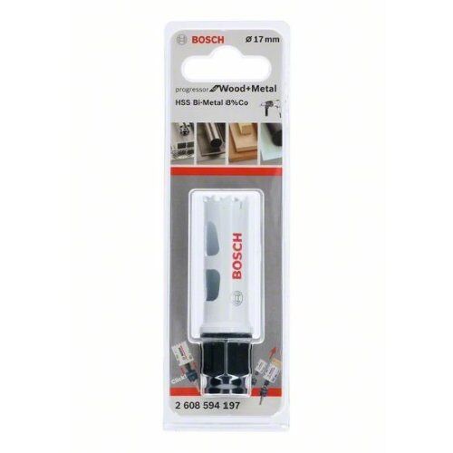  BiM Progressor Lochsägen Bosch 17 mm Progressor for Wood&Metal, für Dreh- und Schlagbohrer 12373642